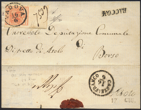 Lot 1413 - Austria Lombardy & Veneto Italy Lombardy & Veneto - Briefmarken Stilus e.U. 16. Auktion Lot 1413 - Austria Lombardy & Veneto Italy Lombardy & Veneto - Briefmarken Stilus e.U. 16. Auktion