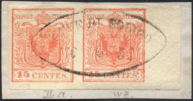 Lot 1418 - Austria Lombardy & Veneto Italy Lombardy & Veneto - Briefmarken Stilus e.U. 16. Auktion Lot 1418 - Austria Lombardy & Veneto Italy Lombardy & Veneto - Briefmarken Stilus e.U. 16. Auktion
