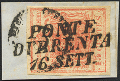 Lot 1422 - Austria Lombardy & Veneto Italy Lombardy & Veneto - Briefmarken Stilus e.U. 16. Auktion Lot 1422 - Austria Lombardy & Veneto Italy Lombardy & Veneto - Briefmarken Stilus e.U. 16. Auktion