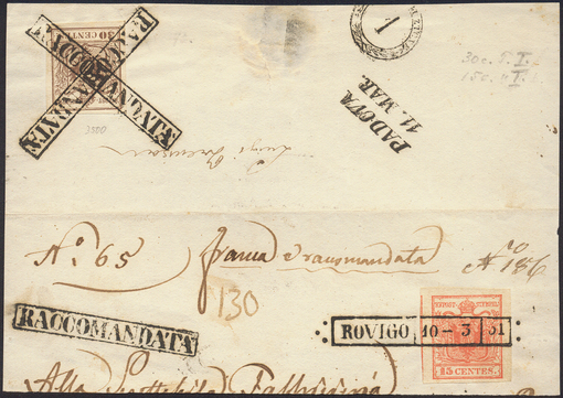Lot 1424 - Austria Lombardy & Veneto Italy Lombardy & Veneto - Briefmarken Stilus e.U. 16. Auktion Lot 1424 - Austria Lombardy & Veneto Italy Lombardy & Veneto - Briefmarken Stilus e.U. 16. Auktion