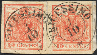 Lot 1431 - Austria Lombardy & Veneto Italy Lombardy & Veneto - Briefmarken Stilus e.U. 16. Auktion Lot 1431 - Austria Lombardy & Veneto Italy Lombardy & Veneto - Briefmarken Stilus e.U. 16. Auktion