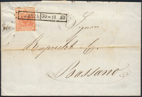 Lot 1440 - Austria Lombardy & Veneto Italy Lombardy & Veneto - Briefmarken Stilus e.U. 16. Auktion Lot 1440 - Austria Lombardy & Veneto Italy Lombardy & Veneto - Briefmarken Stilus e.U. 16. Auktion