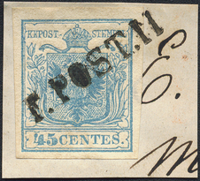 Lot 1450 - Austria Lombardy & Veneto Italy Lombardy & Veneto - Briefmarken Stilus e.U. 16. Auktion Lot 1450 - Austria Lombardy & Veneto Italy Lombardy & Veneto - Briefmarken Stilus e.U. 16. Auktion