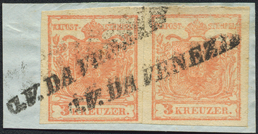 Lot 1466 - Austria Lombardy & Veneto Italy Lombardy & Veneto - Briefmarken Stilus e.U. 16. Auktion Lot 1466 - Austria Lombardy & Veneto Italy Lombardy & Veneto - Briefmarken Stilus e.U. 16. Auktion