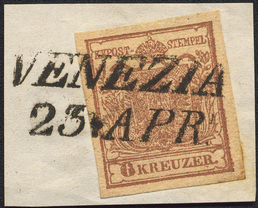 Lot 1467 - Austria Lombardy & Veneto Italy Lombardy & Veneto - Briefmarken Stilus e.U. 16. Auktion Lot 1467 - Austria Lombardy & Veneto Italy Lombardy & Veneto - Briefmarken Stilus e.U. 16. Auktion