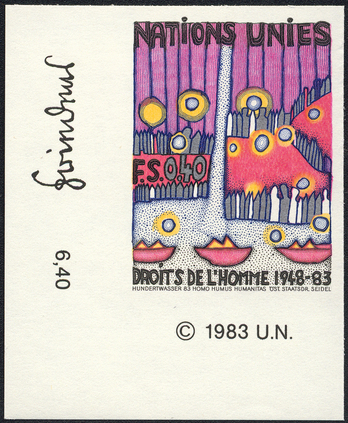 Lot 1500 - uno genf Switzerland -  Briefmarken Stilus e.U. 16. Auktion