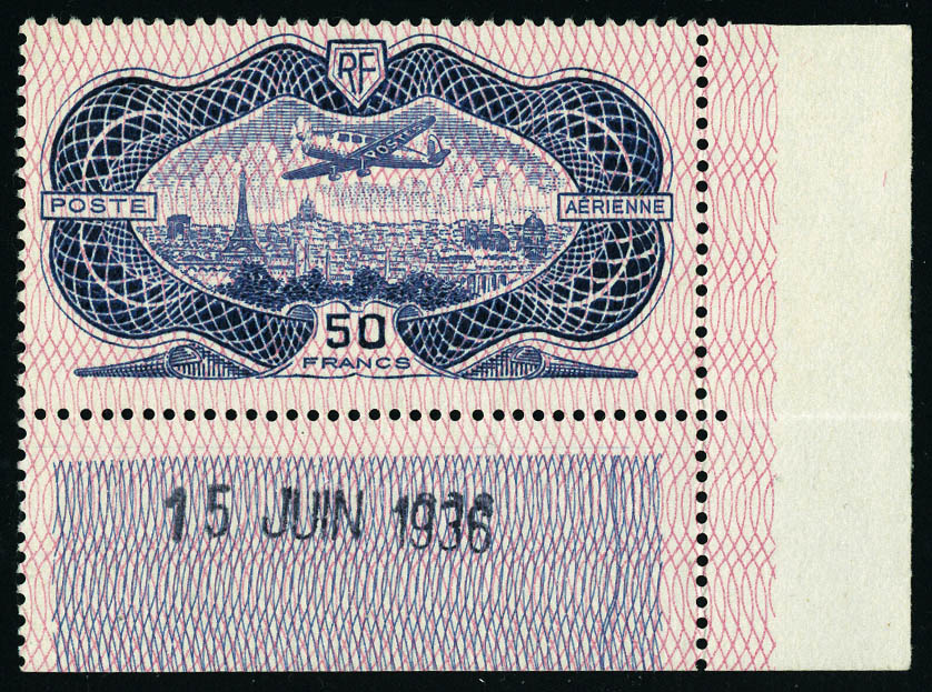 Lot 1003 - France poste aerienne - Francois Feldman F.C.N.P François FELDMAN sale #124 Lot 1003 - France poste aerienne - Francois Feldman F.C.N.P François FELDMAN sale #124