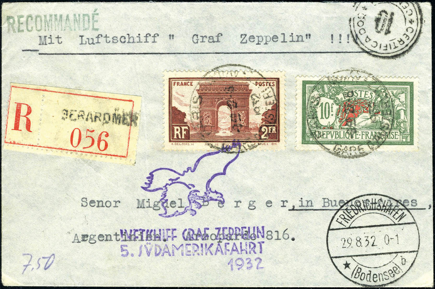 Lot 1009 - France poste aerienne - Francois Feldman F.C.N.P François FELDMAN sale #124 Lot 1009 - France poste aerienne - Francois Feldman F.C.N.P François FELDMAN sale #124