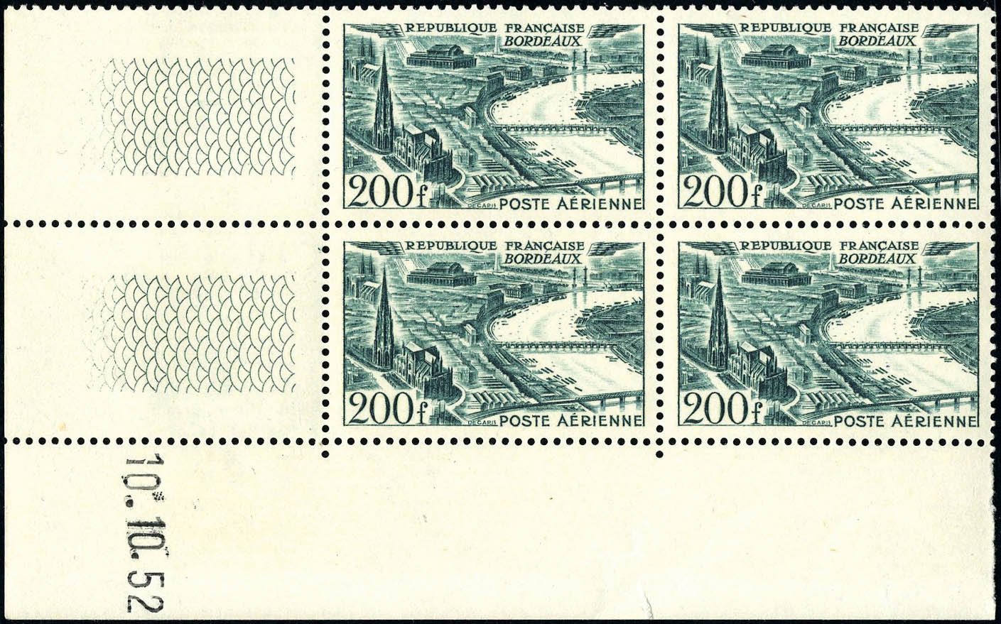 Lot 1019 - France poste aerienne - Francois Feldman F.C.N.P François FELDMAN sale #124 Lot 1019 - France poste aerienne - Francois Feldman F.C.N.P François FELDMAN sale #124