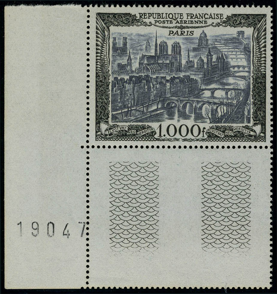 Lot 1021 - France poste aerienne - Francois Feldman F.C.N.P François FELDMAN sale #124 Lot 1021 - France poste aerienne - Francois Feldman F.C.N.P François FELDMAN sale #124