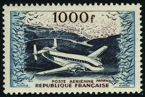 Lot 1024 - France poste aerienne - Francois Feldman F.C.N.P François FELDMAN sale #124 Lot 1024 - France poste aerienne - Francois Feldman F.C.N.P François FELDMAN sale #124