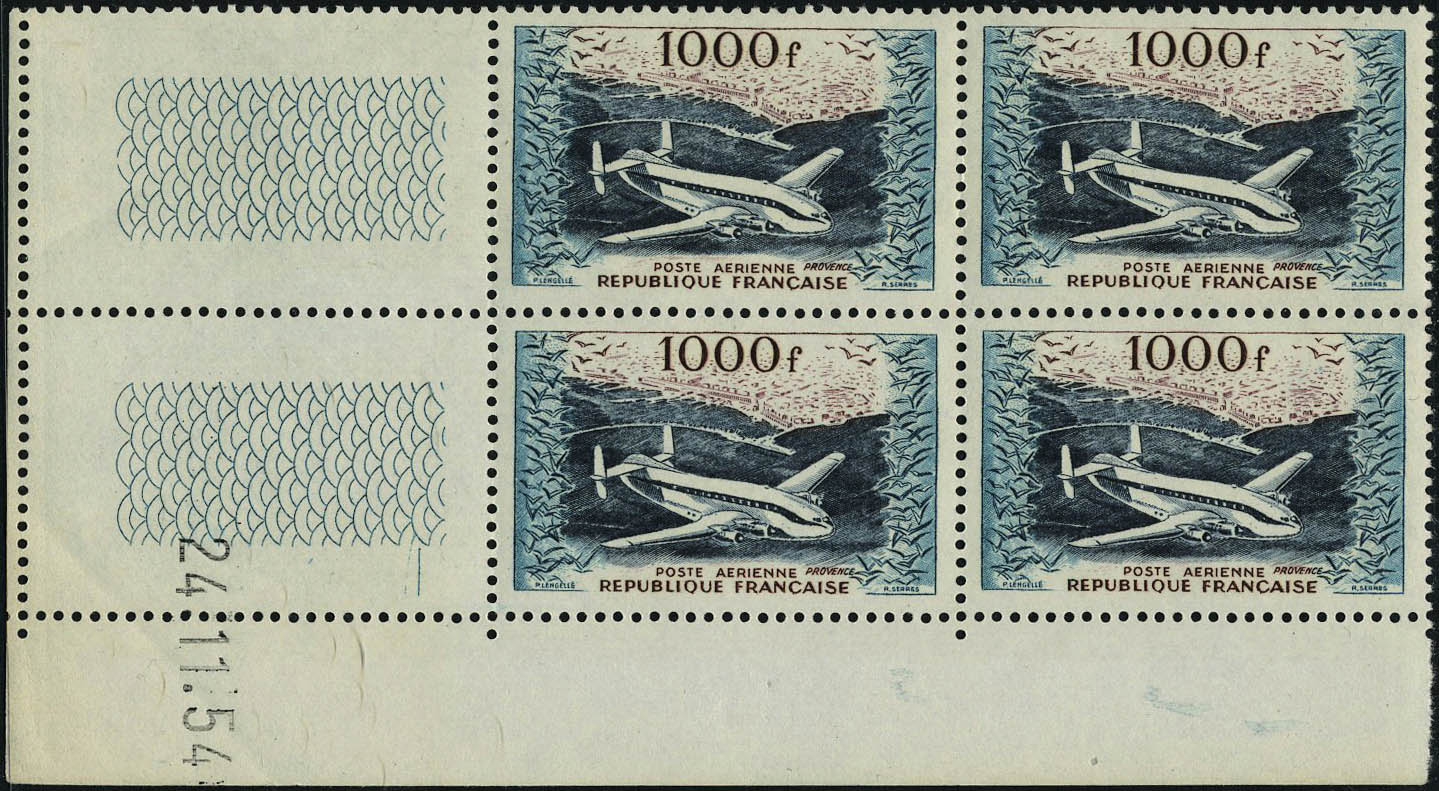 Lot 1027 - France poste aerienne - Francois Feldman F.C.N.P François FELDMAN sale #124 Lot 1027 - France poste aerienne - Francois Feldman F.C.N.P François FELDMAN sale #124