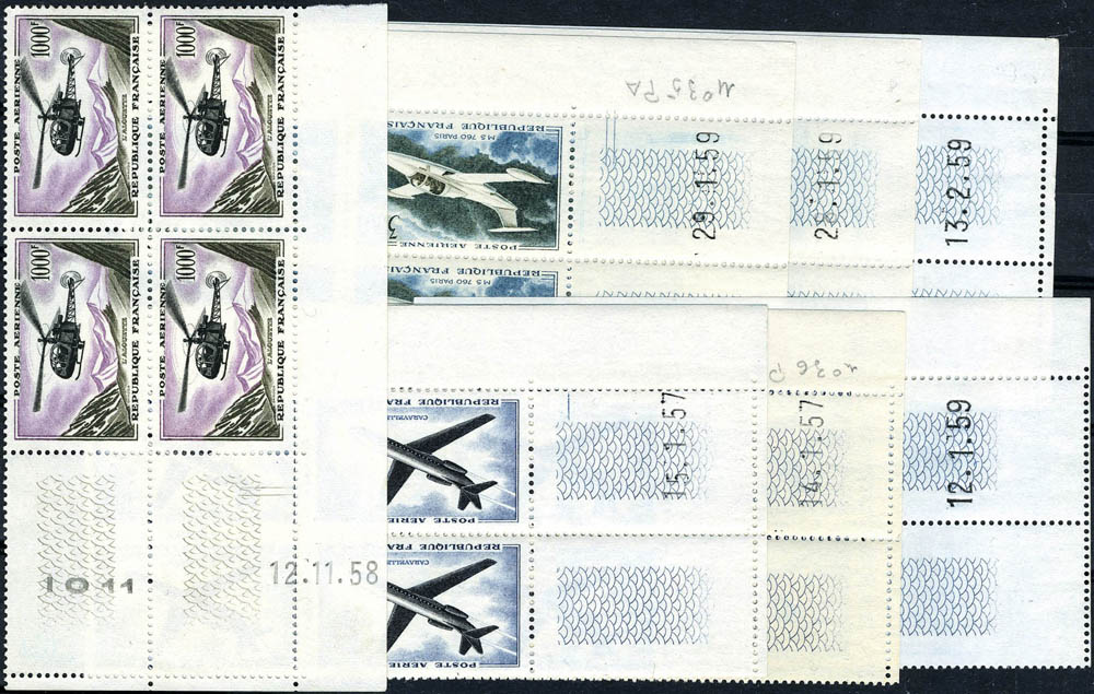 Lot 1028 - France poste aerienne - Francois Feldman F.C.N.P François FELDMAN sale #124 Lot 1028 - France poste aerienne - Francois Feldman F.C.N.P François FELDMAN sale #124