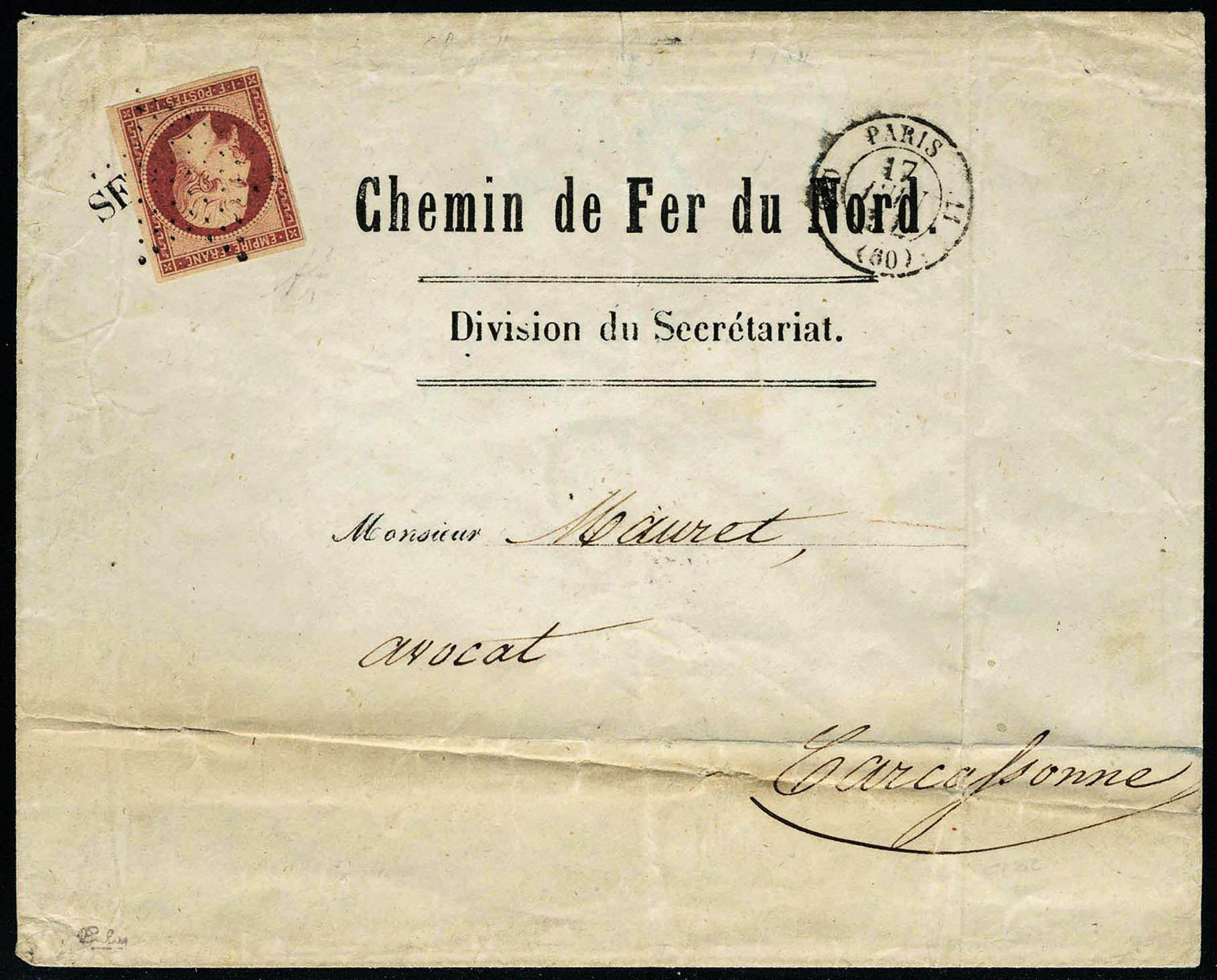 Lot 103 - France second empire - Francois Feldman F.C.N.P François FELDMAN sale #124 Lot 103 - France second empire - Francois Feldman F.C.N.P François FELDMAN sale #124
