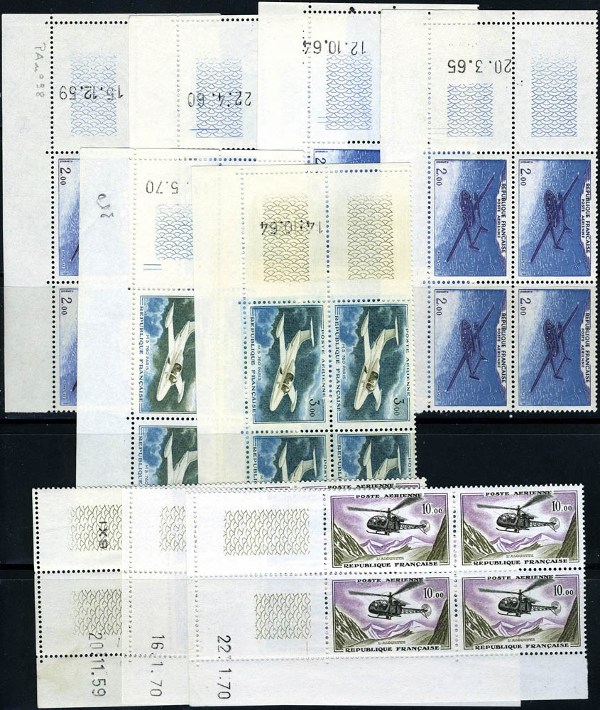 Lot 1031 - France poste aerienne - Francois Feldman F.C.N.P François FELDMAN sale #124 Lot 1031 - France poste aerienne - Francois Feldman F.C.N.P François FELDMAN sale #124