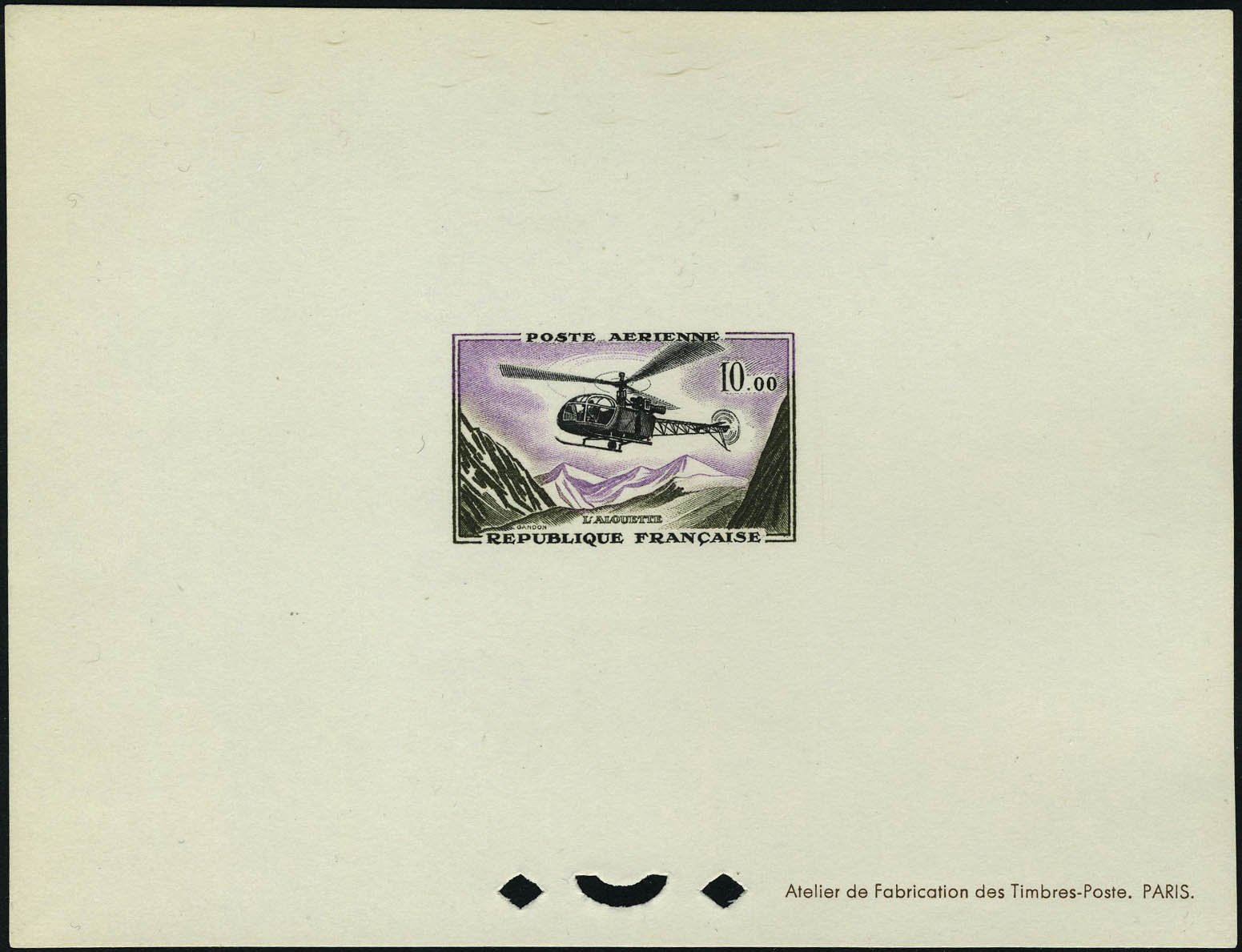 Lot 1032 - France poste aerienne - Francois Feldman F.C.N.P François FELDMAN sale #124 Lot 1032 - France poste aerienne - Francois Feldman F.C.N.P François FELDMAN sale #124
