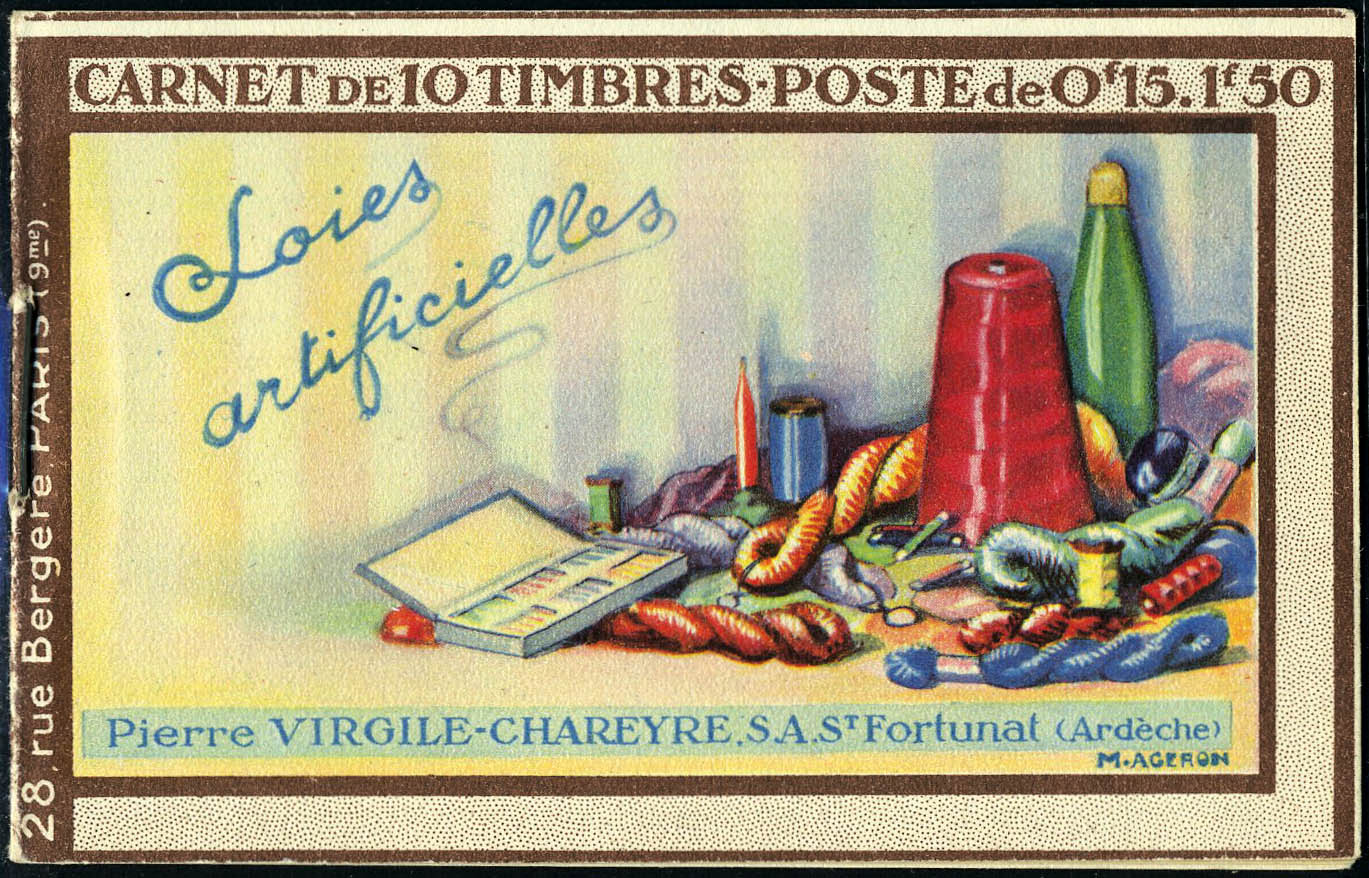Lot 1079 - France carnets -  Francois Feldman F.C.N.P François FELDMAN sale #124