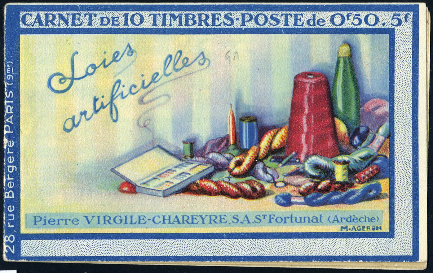 Lot 1096 - France carnets -  Francois Feldman F.C.N.P François FELDMAN sale #124