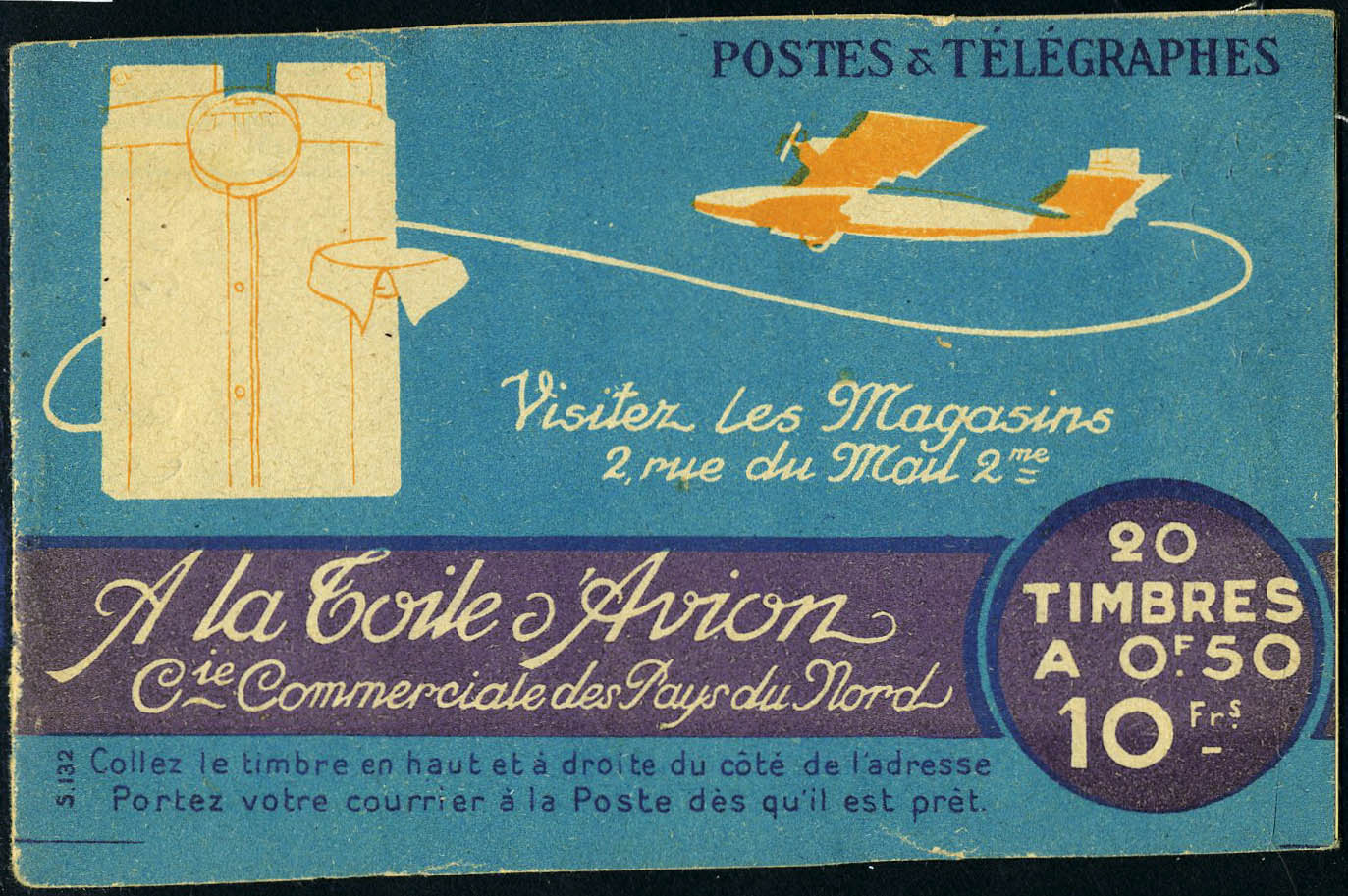 Lot 1099 - France carnets -  Francois Feldman F.C.N.P François FELDMAN sale #124