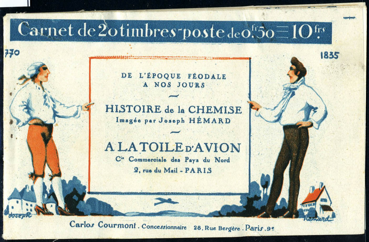 Lot 1104 - France carnets - Francois Feldman F.C.N.P François FELDMAN sale #124 Lot 1104 - France carnets - Francois Feldman F.C.N.P François FELDMAN sale #124