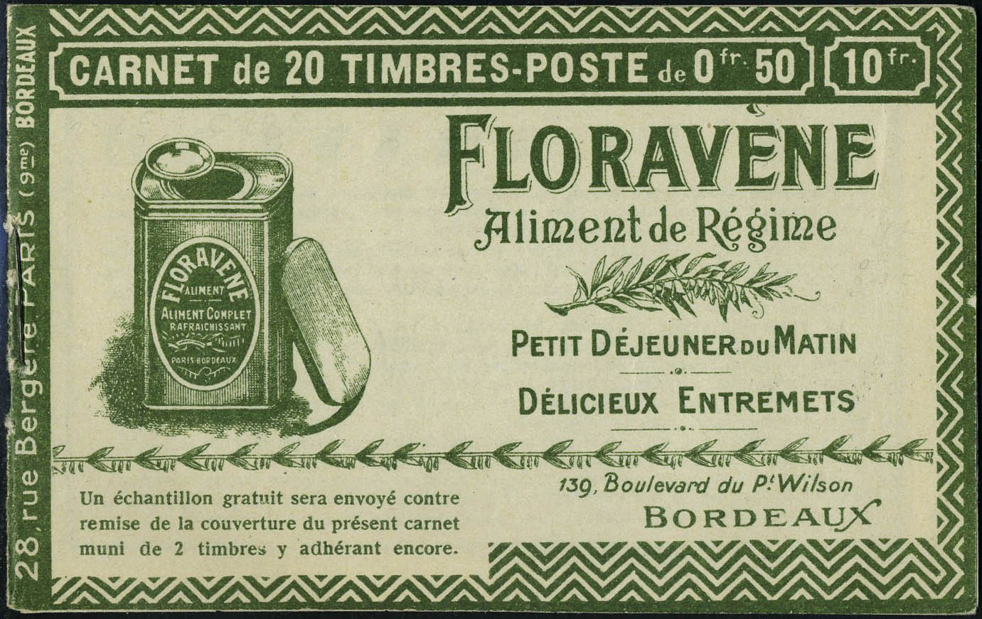 Lot 1112 - France carnets - Francois Feldman F.C.N.P François FELDMAN sale #124 Lot 1112 - France carnets - Francois Feldman F.C.N.P François FELDMAN sale #124