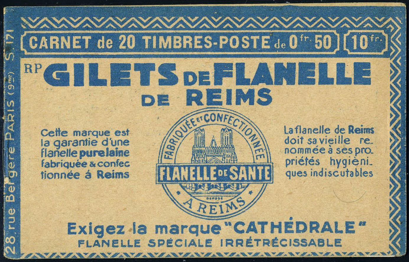 Lot 1120 - France carnets - Francois Feldman F.C.N.P François FELDMAN sale #124 Lot 1120 - France carnets - Francois Feldman F.C.N.P François FELDMAN sale #124