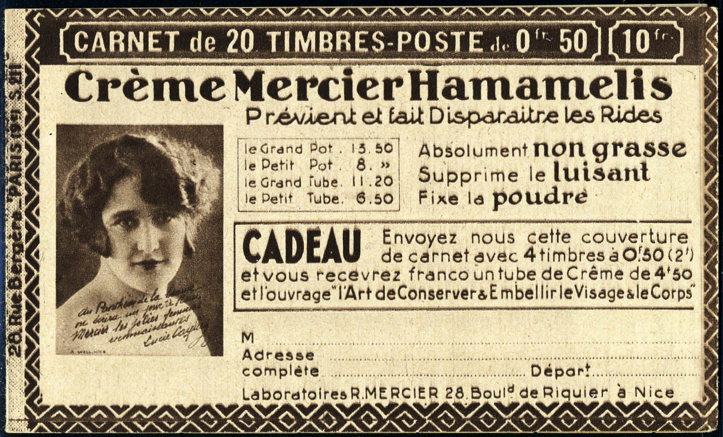 Lot 1121 - France carnets - Francois Feldman F.C.N.P François FELDMAN sale #124 Lot 1121 - France carnets - Francois Feldman F.C.N.P François FELDMAN sale #124