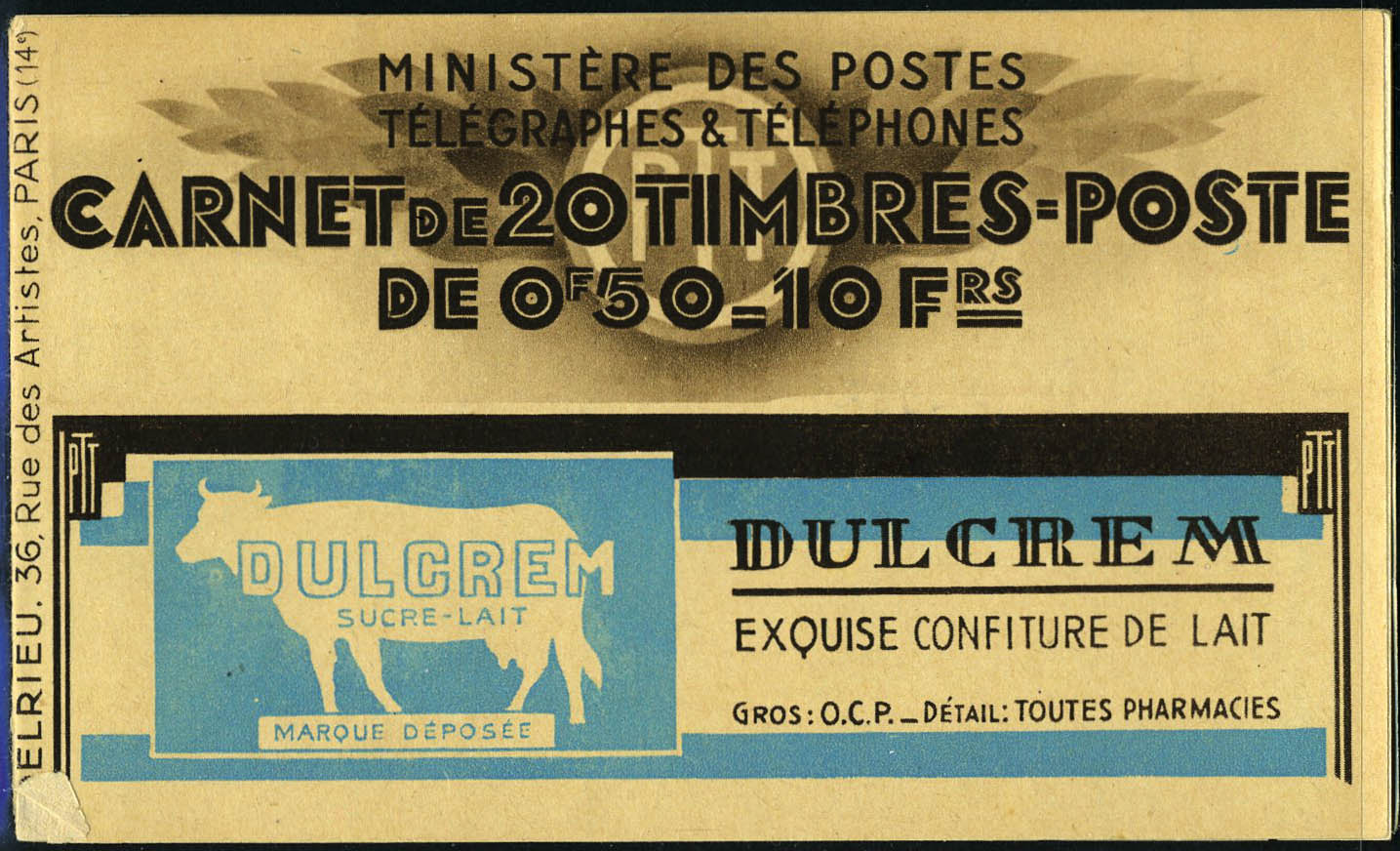 Lot 1128 - France carnets - Francois Feldman F.C.N.P François FELDMAN sale #124 Lot 1128 - France carnets - Francois Feldman F.C.N.P François FELDMAN sale #124