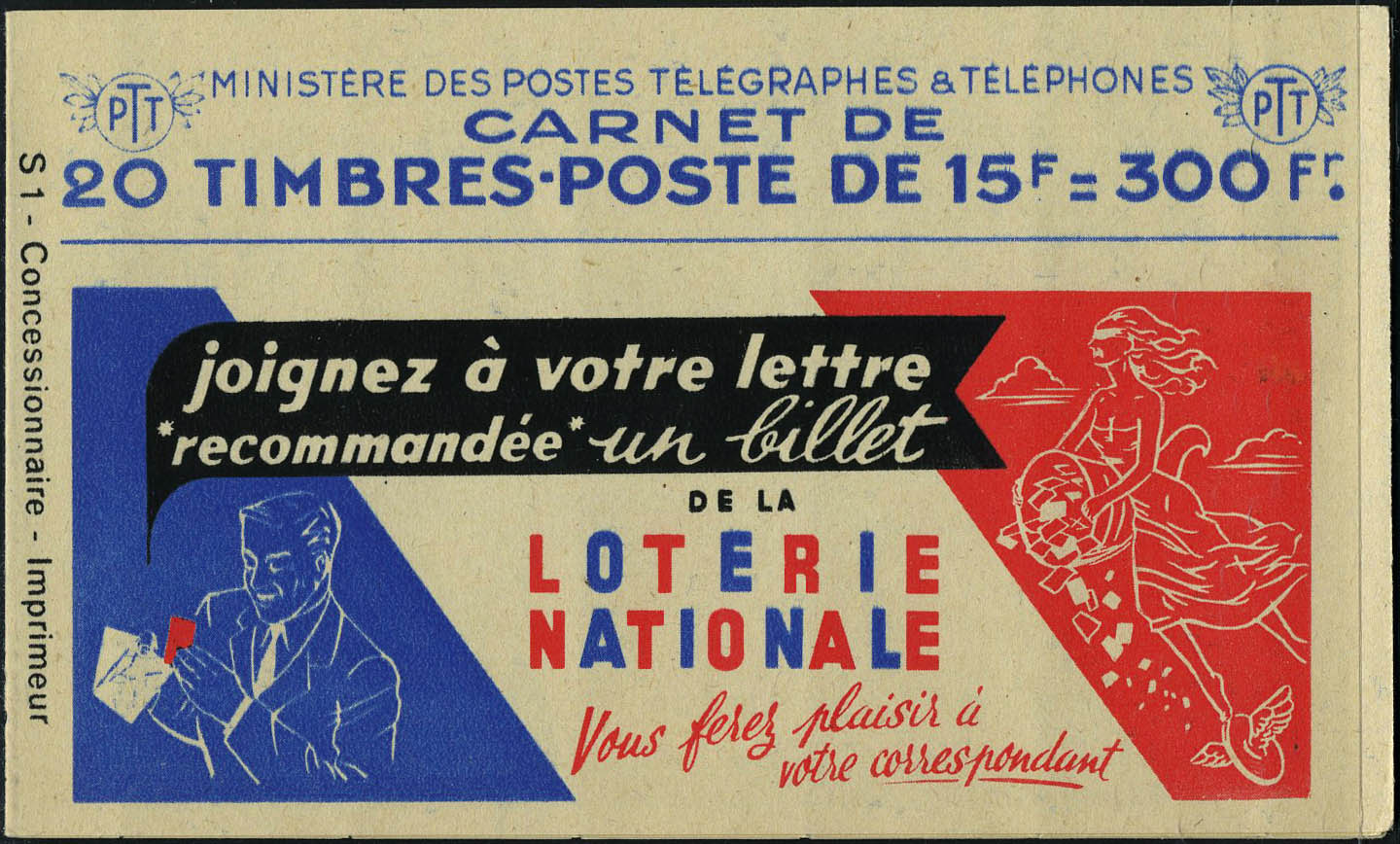 Lot 1137 - France carnets - Francois Feldman F.C.N.P François FELDMAN sale #124 Lot 1137 - France carnets - Francois Feldman F.C.N.P François FELDMAN sale #124