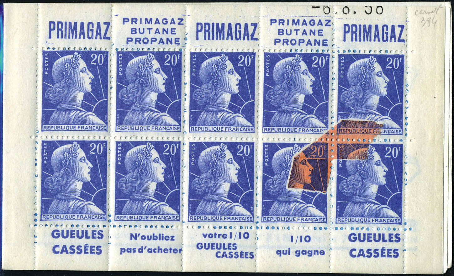 Lot 1159 - France carnets -  Francois Feldman F.C.N.P François FELDMAN sale #124