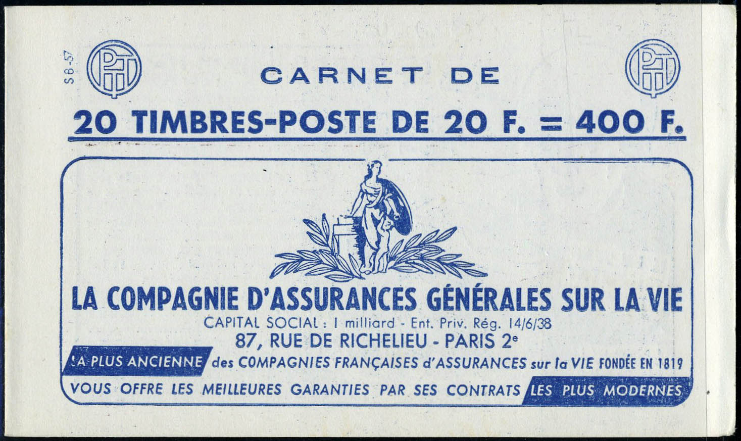 Lot 1161 - France carnets -  Francois Feldman F.C.N.P François FELDMAN sale #124