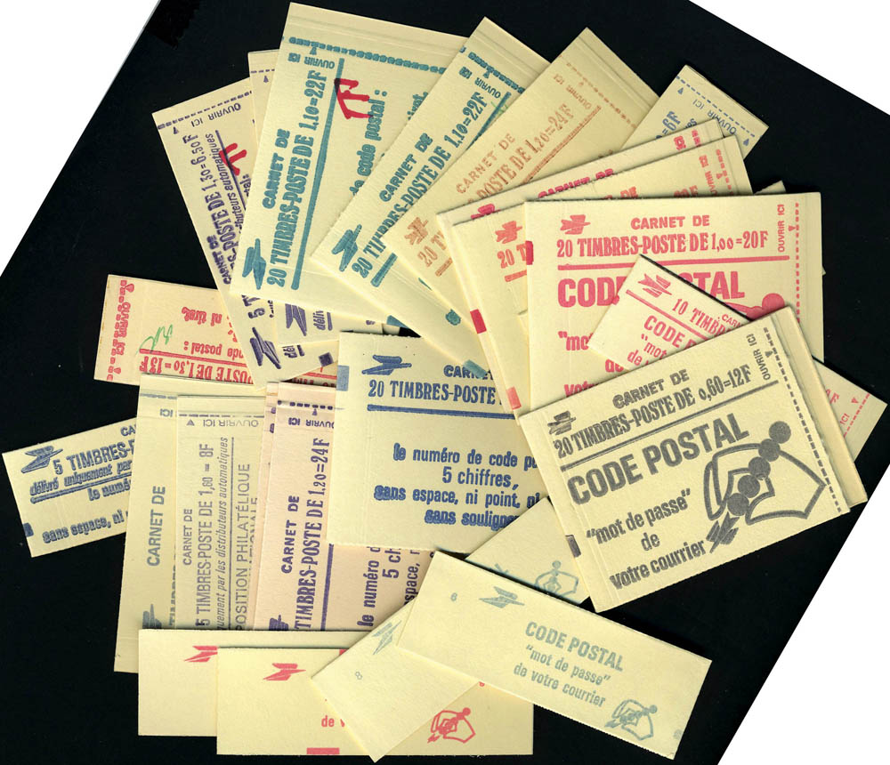 Lot 1183 - France carnets -  Francois Feldman F.C.N.P François FELDMAN sale #124