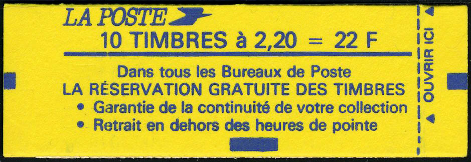 Lot 1194 - France carnets -  Francois Feldman F.C.N.P François FELDMAN sale #124