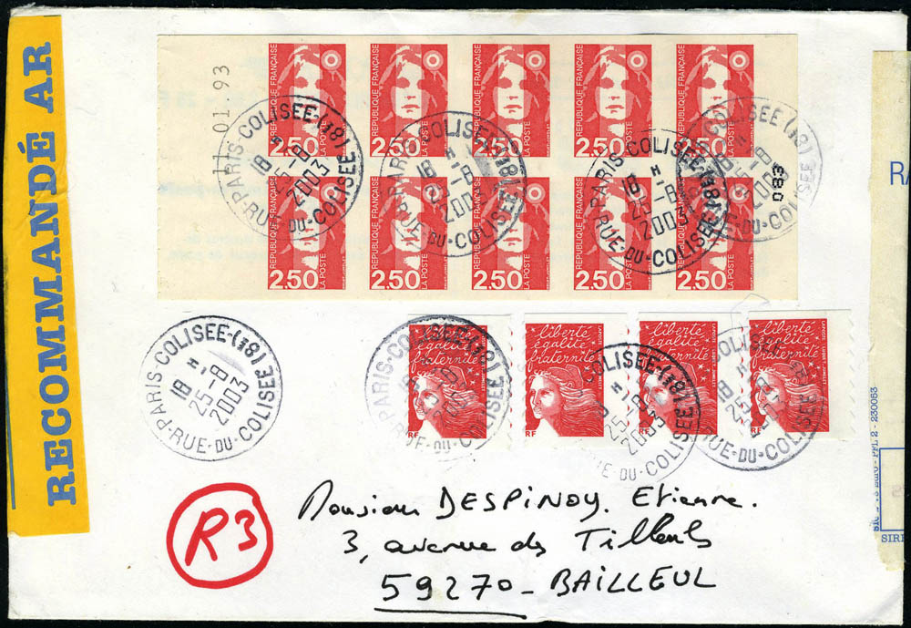 Lot 1199 - France carnets -  Francois Feldman F.C.N.P François FELDMAN sale #124
