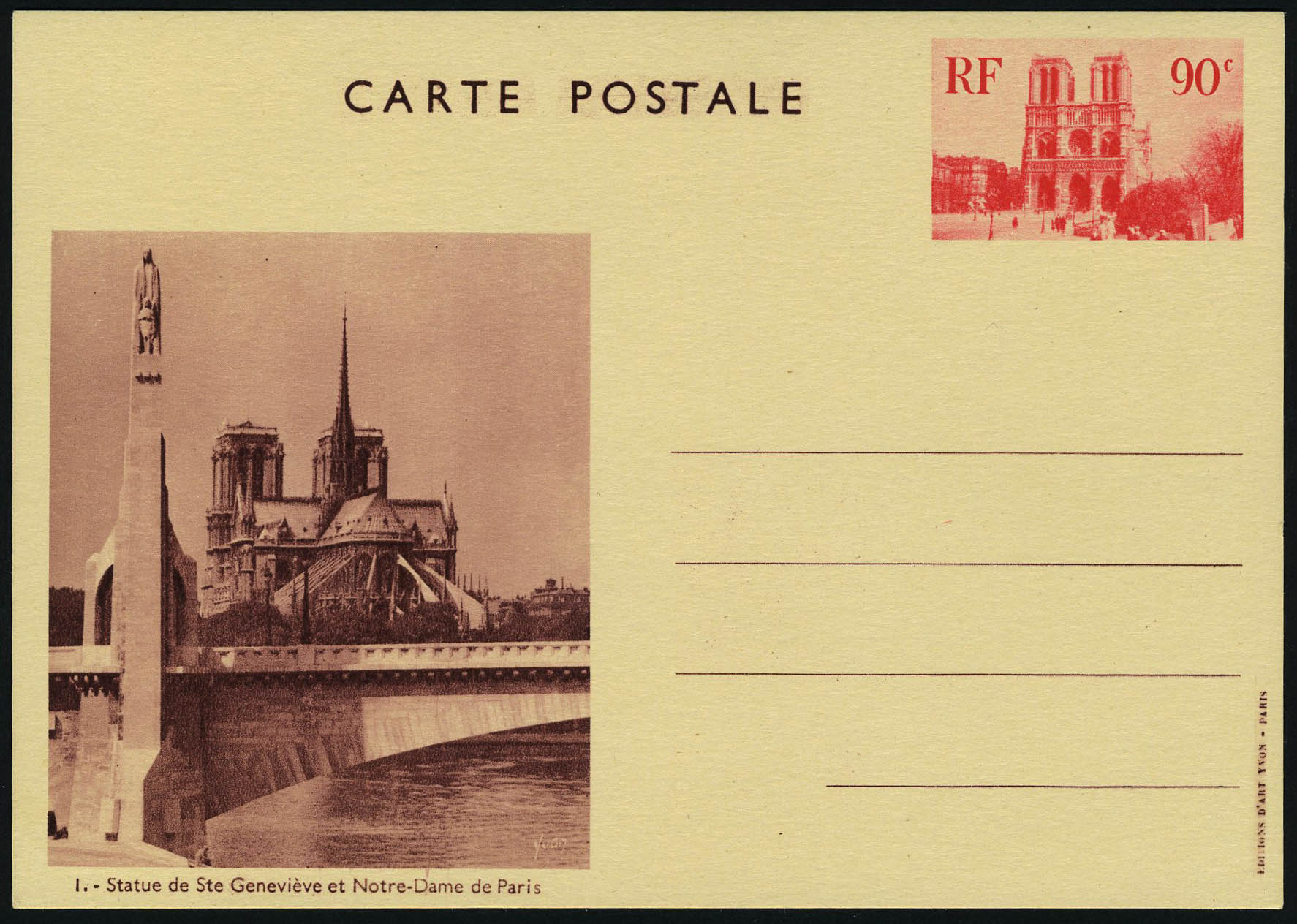 Lot 1208 - France entiers postaux -  Francois Feldman F.C.N.P François FELDMAN sale #124
