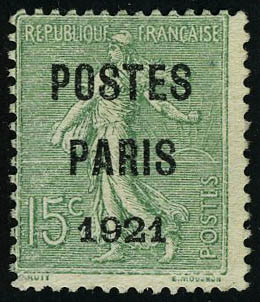 Lot 1225 - France preobliteres -  Francois Feldman F.C.N.P François FELDMAN sale #124
