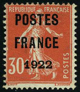 Lot 1234 - France preobliteres - Francois Feldman F.C.N.P François FELDMAN sale #124 Lot 1234 - France preobliteres - Francois Feldman F.C.N.P François FELDMAN sale #124