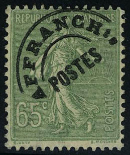 Lot 1235 - France preobliteres - Francois Feldman F.C.N.P François FELDMAN sale #124 Lot 1235 - France preobliteres - Francois Feldman F.C.N.P François FELDMAN sale #124