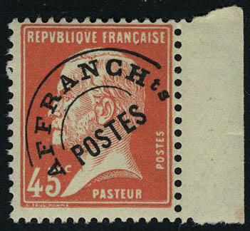 Lot 1245 - France preobliteres - Francois Feldman F.C.N.P François FELDMAN sale #124 Lot 1245 - France preobliteres - Francois Feldman F.C.N.P François FELDMAN sale #124