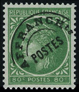 Lot 1255 - France preobliteres - Francois Feldman F.C.N.P François FELDMAN sale #124 Lot 1255 - France preobliteres - Francois Feldman F.C.N.P François FELDMAN sale #124