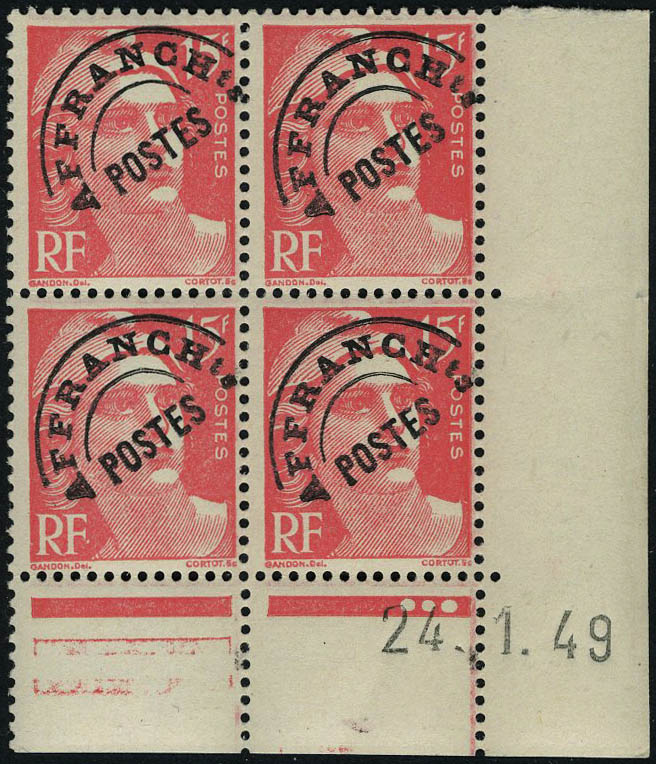 Lot 1257 - France preobliteres - Francois Feldman F.C.N.P François FELDMAN sale #124 Lot 1257 - France preobliteres - Francois Feldman F.C.N.P François FELDMAN sale #124