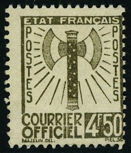 Lot 1277 - France timbres de service - Francois Feldman F.C.N.P François FELDMAN sale #124 Lot 1277 - France timbres de service - Francois Feldman F.C.N.P François FELDMAN sale #124