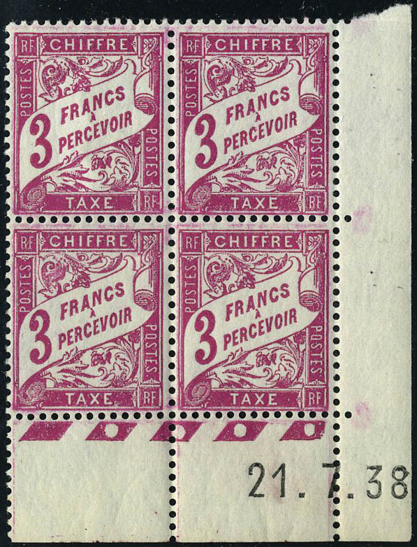 Lot 1311 - France timbres-taxe - Francois Feldman F.C.N.P François FELDMAN sale #124 Lot 1311 - France timbres-taxe - Francois Feldman F.C.N.P François FELDMAN sale #124