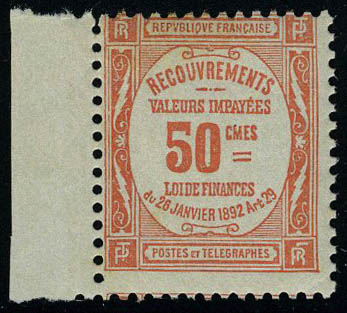 Lot 1319 - France timbres-taxe - Francois Feldman F.C.N.P François FELDMAN sale #124 Lot 1319 - France timbres-taxe - Francois Feldman F.C.N.P François FELDMAN sale #124