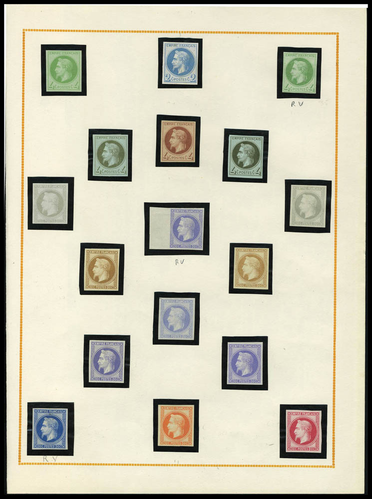Lot 132 - France second empire - Francois Feldman F.C.N.P François FELDMAN sale #124 Lot 132 - France second empire - Francois Feldman F.C.N.P François FELDMAN sale #124