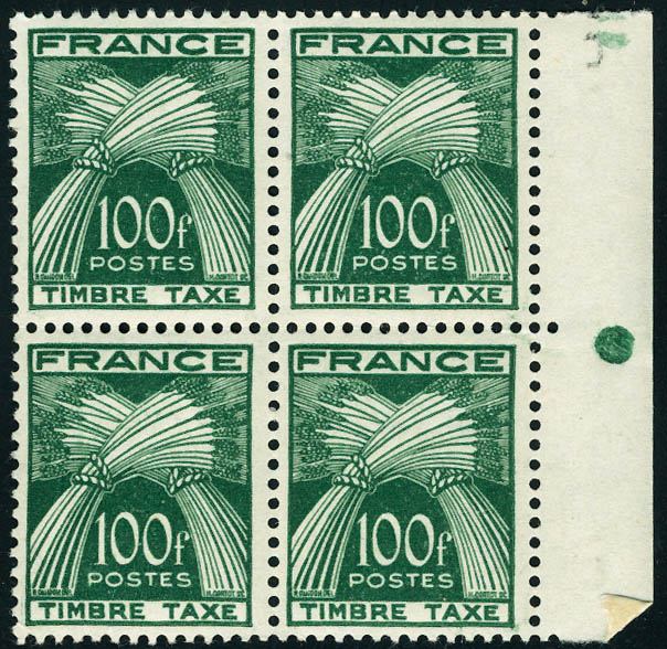 Lot 1329 - France timbres-taxe - Francois Feldman F.C.N.P François FELDMAN sale #124 Lot 1329 - France timbres-taxe - Francois Feldman F.C.N.P François FELDMAN sale #124