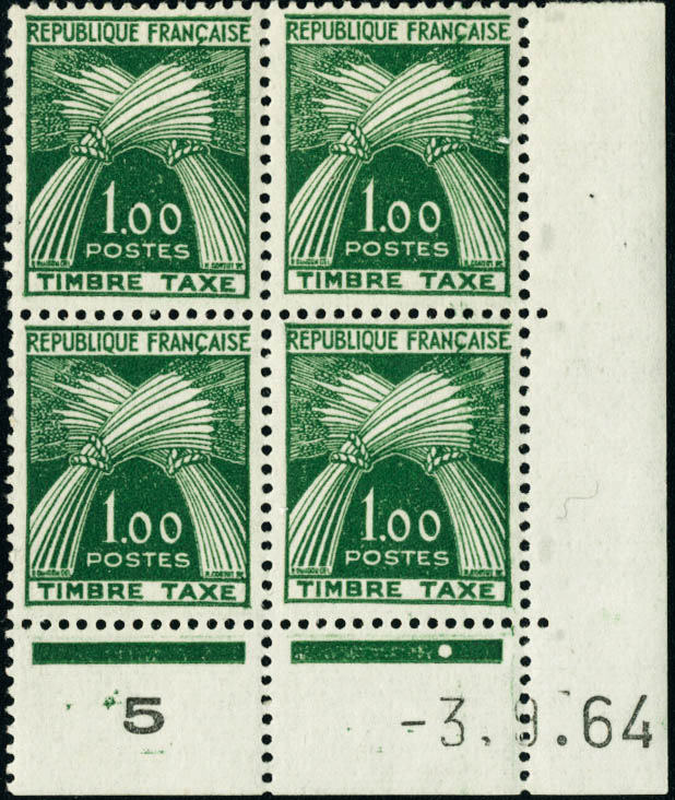 Lot 1330 - France timbres-taxe - Francois Feldman F.C.N.P François FELDMAN sale #124 Lot 1330 - France timbres-taxe - Francois Feldman F.C.N.P François FELDMAN sale #124