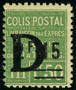 Lot 1349 - France colis postaux - Francois Feldman F.C.N.P François FELDMAN sale #124 Lot 1349 - France colis postaux - Francois Feldman F.C.N.P François FELDMAN sale #124