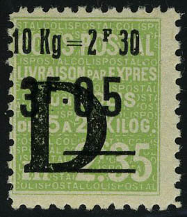 Lot 1353 - France colis postaux -  Francois Feldman F.C.N.P François FELDMAN sale #124