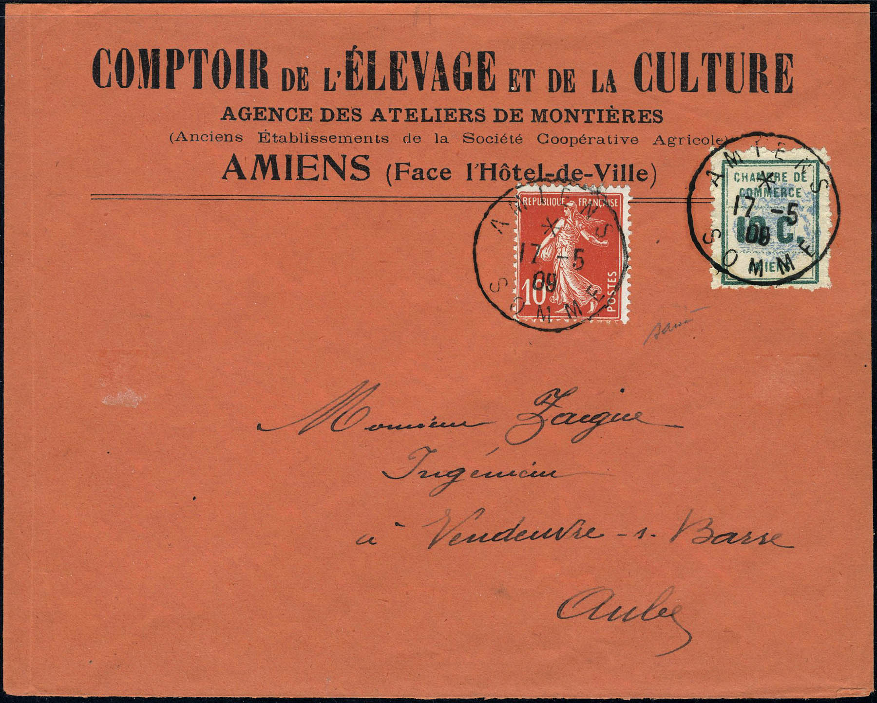 Lot 1373 - France timbres de grève -  Francois Feldman F.C.N.P François FELDMAN sale #124